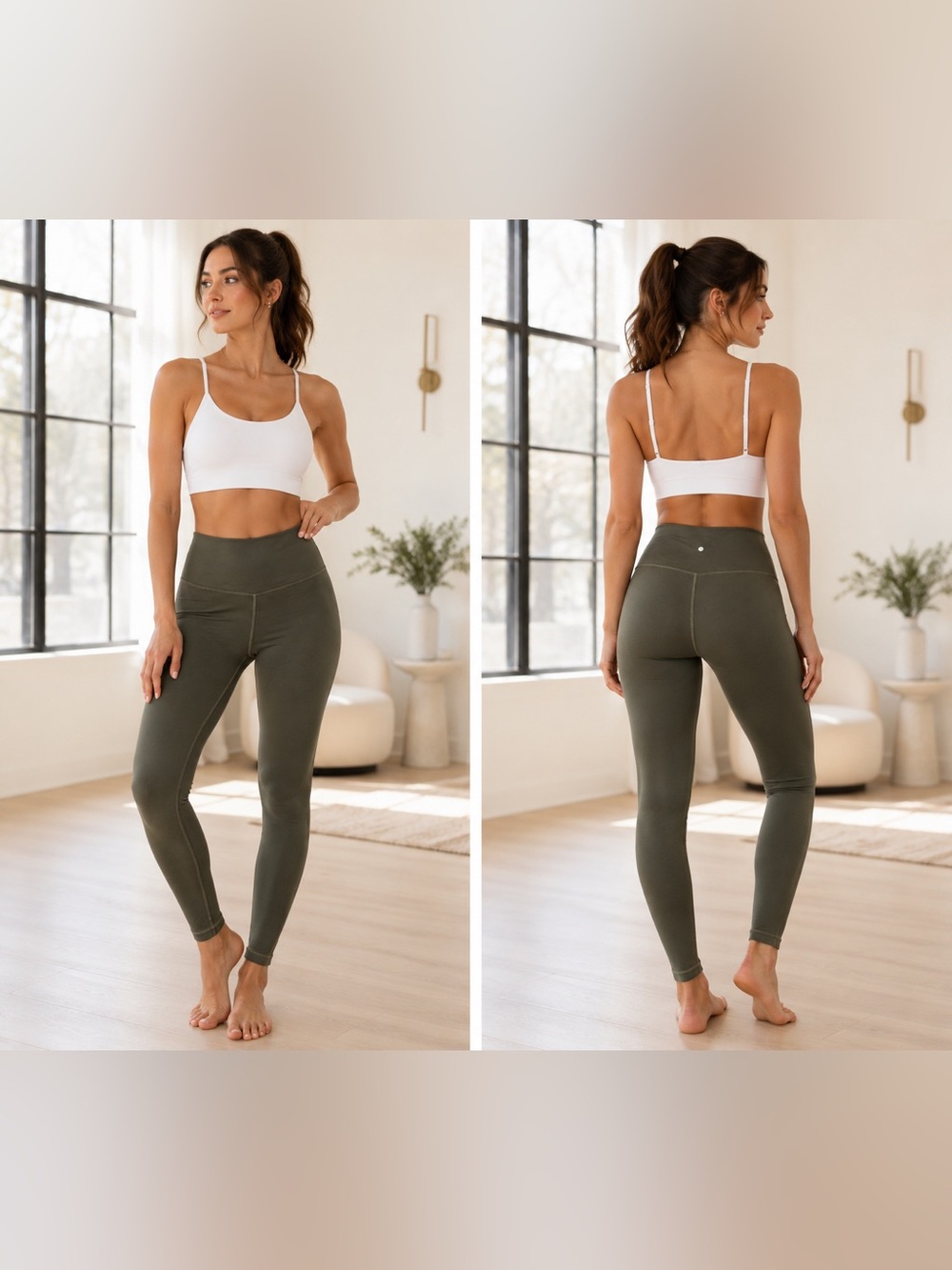 lululemon athletica Olive High-Rise Leggings
